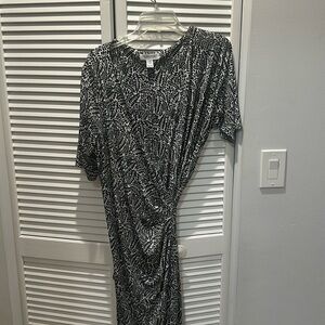 Motherhood Maternity Wrap Dress